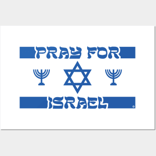 Pray for Israel Posters and Art